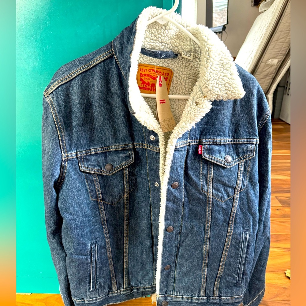 Levi’s Sherpa Line Jean Jacket